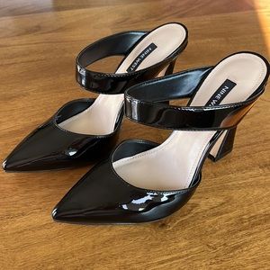 Nine West Women's Tiger Heeled Mules Women's Shoes